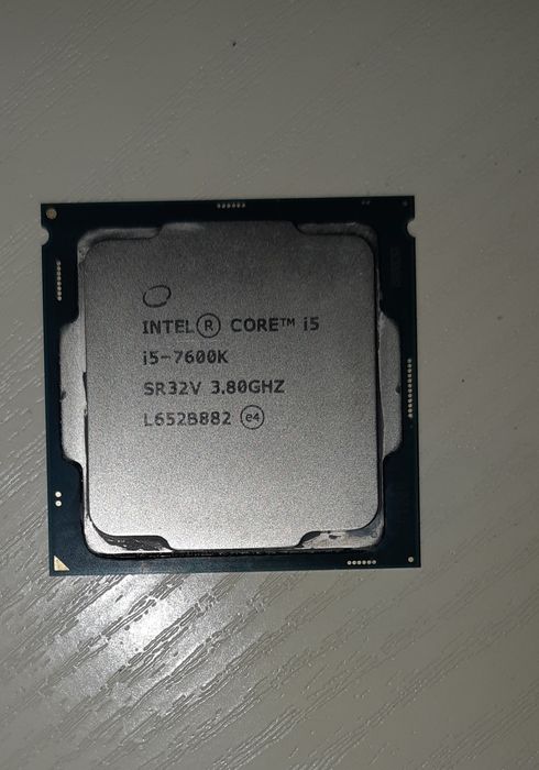 Продам полностью рабочий intel core i5-7600k