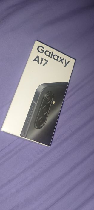 Samsung A17, 128 gb, черный, новы запечатанный
