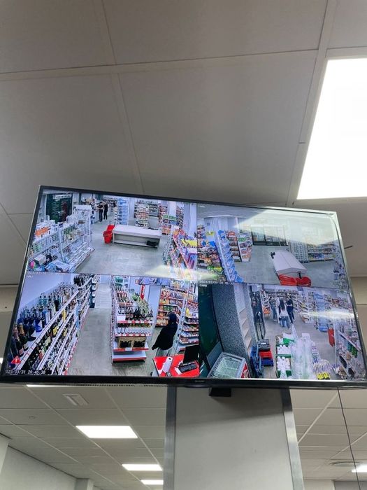 Установка видеонаблюдения