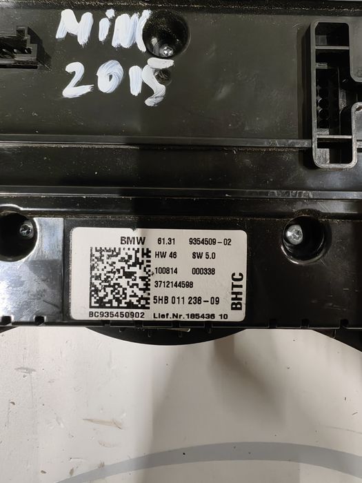 Управление климатроник за Mini Cooper 3 F55 , F56 / Мини Купър 2015г