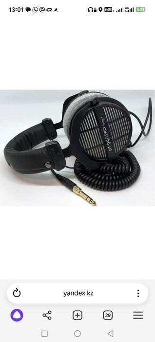 Наушники Beyerdynamic DT 990 PRO (80 Ohm) черный