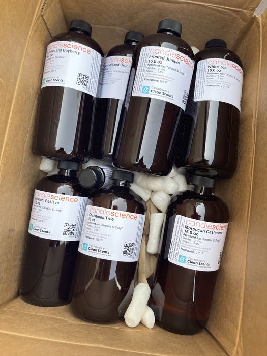 Аромамасла отдушки США от Candlesciense