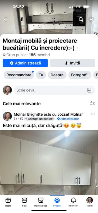 Reducere la montaj mobilă si la comandă! Pret acesibil,lucrari mai mari se face si reducere!
