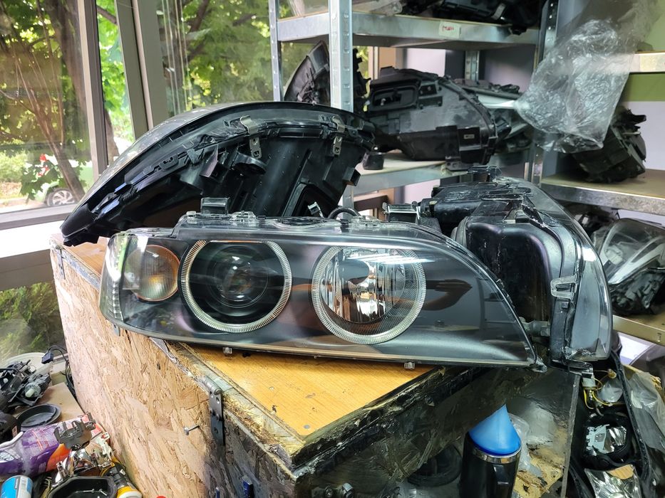 РЕМОНТ Рециклиране на фарове на BMW E39 remont reciklirane na farove