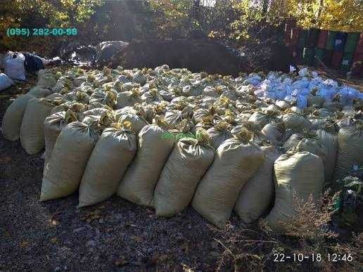 перегной в мешках