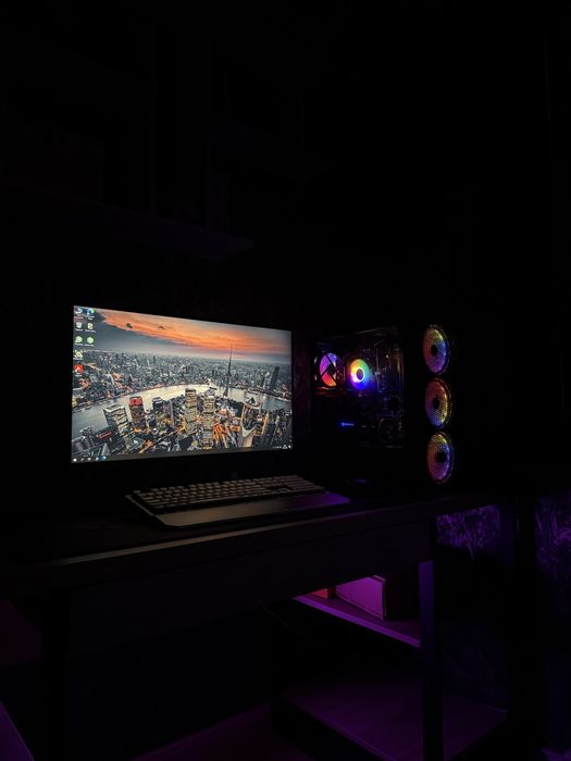 ПК Intel i5-2400 /GTX 1070Ti / 8GB DDR / SSD 118ГБ / HHD 1TB + Монитор