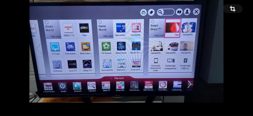Televizor Smart LED LG, 107cm, Full HD,