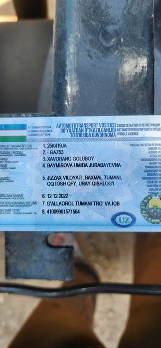 Gaz 53 vodavoz sotiladi