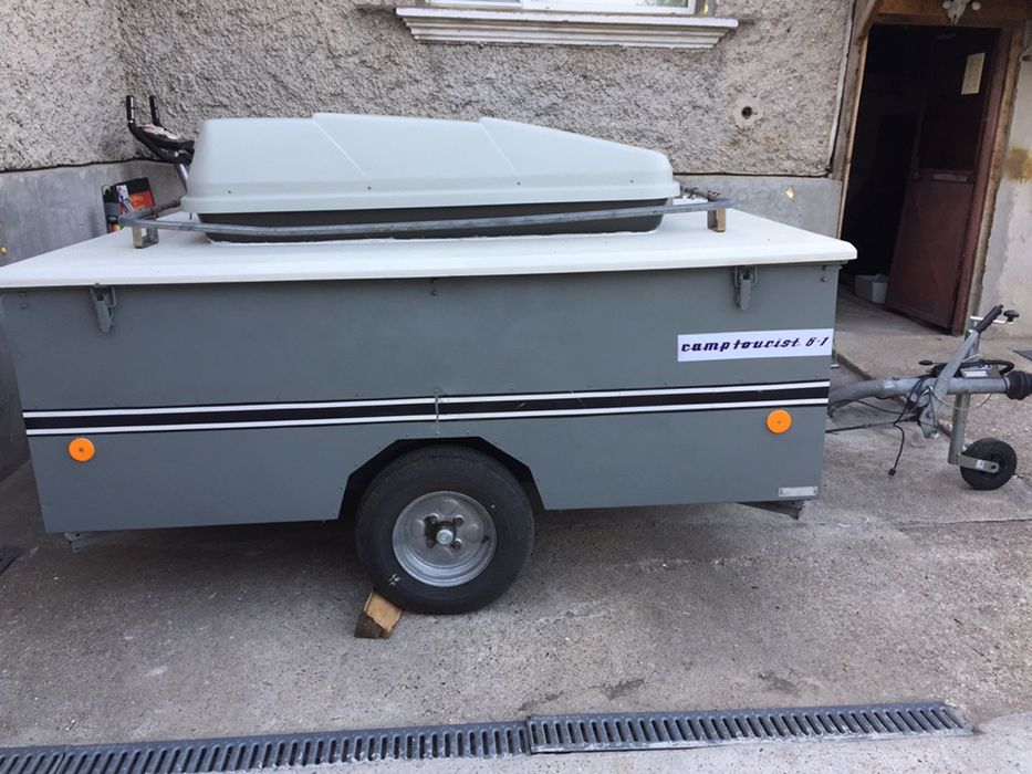 Каравана палатка Камптурист без документи за стационарно ползване