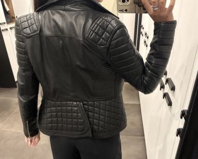 Кожено яке естествена кожа