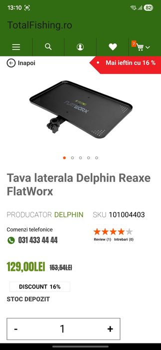 Vand 2 brat feeder si Tava laterala