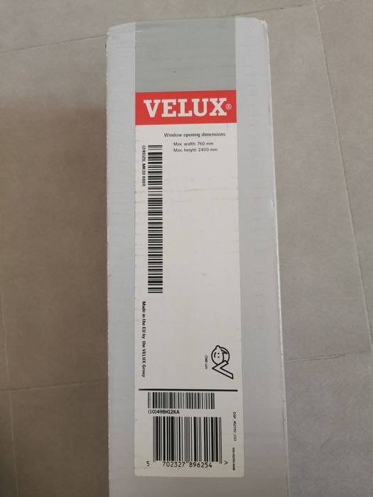 Vând pânză/sită de geam sigilată nouă Velux zil 8888 ce mk10 m10
