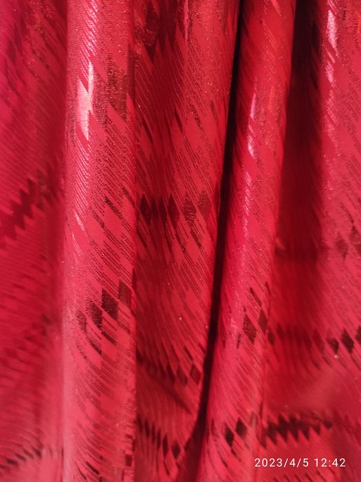 Отрез ткани. Эластик блестящий