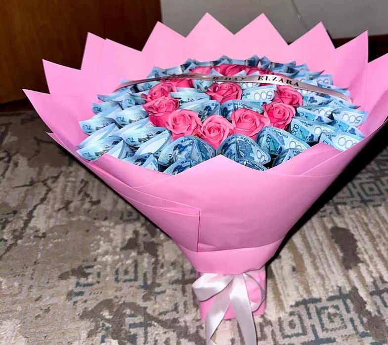 Денежные букеты Акша букеті