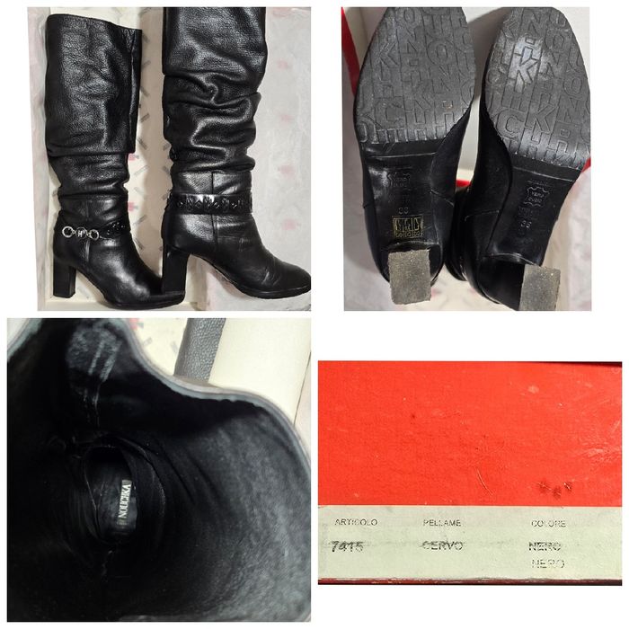 Сапоги Италия; босоножки смотрите