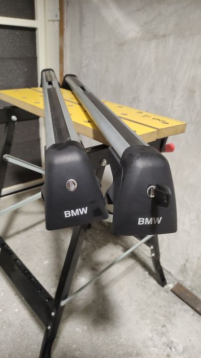 BMW E91 Оригинален багажник за покрив (напречни греди, рейлинг, релси)