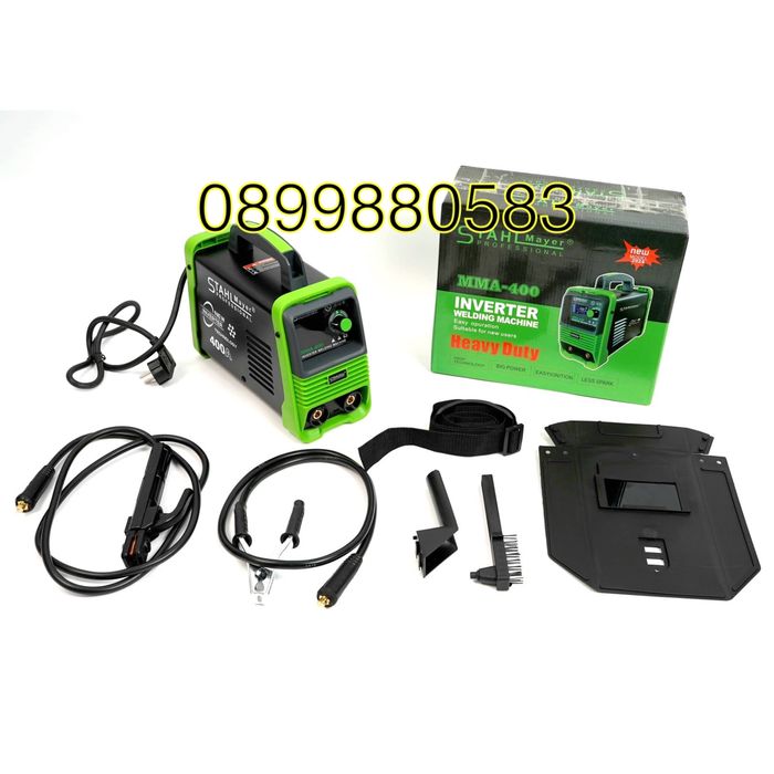 Инверторен електрожен 400А StahlMayer с LCD дисплей