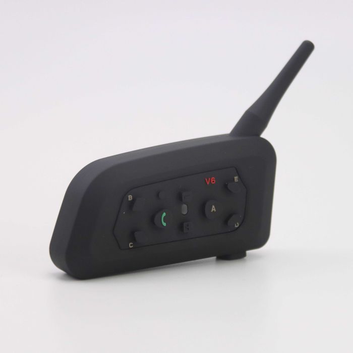 Intercom Moto Bluetooth V6 Set 2 Intercomuri  cu Comunicație 6 Rideri