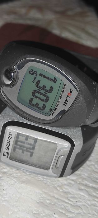 2 ceasuri  SIGMA PC 3.11 2 - POLAR FS 2C monitor rirm cardiac impecabile