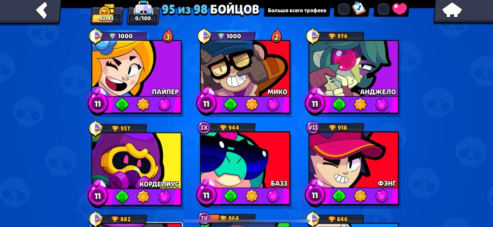 Аккаунт в бравл старс