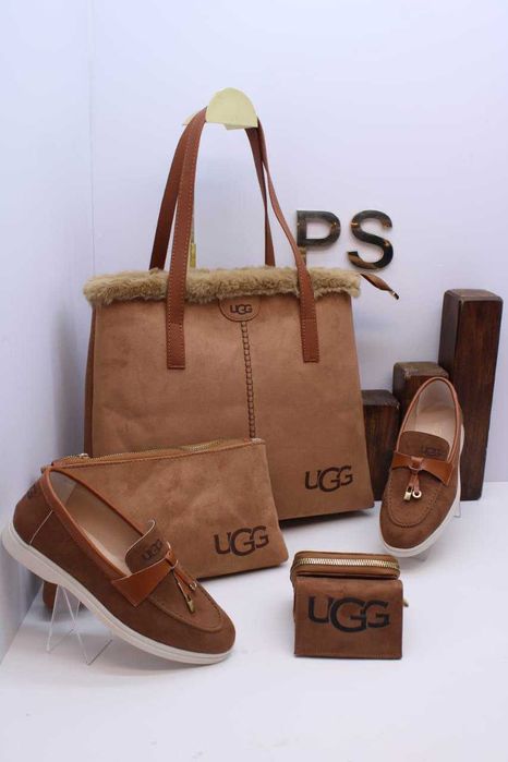 Mocasini cu geanta la set