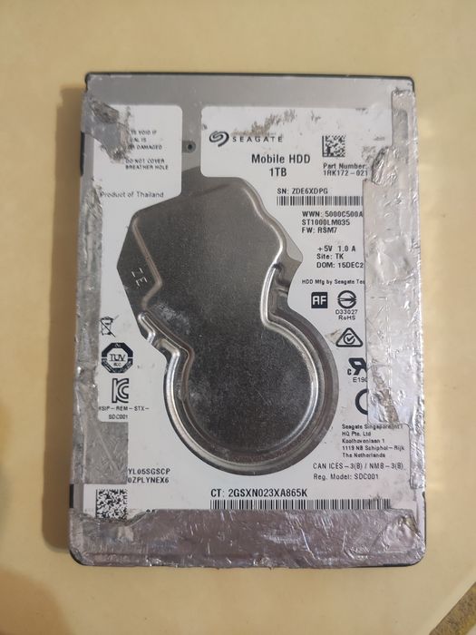 Hard drive HDD 500gb 1tb