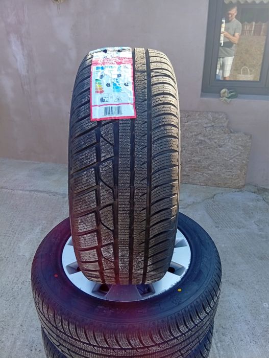 Set roți Audi A6 C6 echipate cu anvelope de iarnă