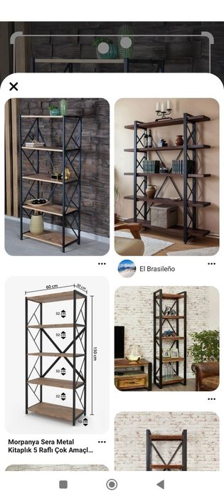 Stelaj temir profildan karkazi