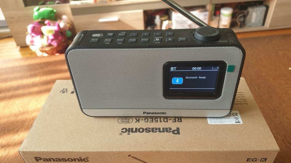 НОВО. Panasonic Bluetooth Блутут колонка Портативно преносимо турестическо FM  Radio  Транзистор  Радио плеър  музика