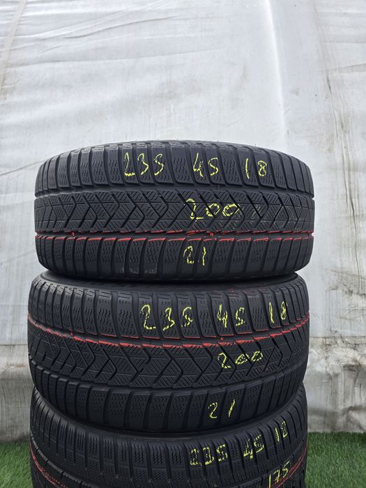 235.45.18 2x pirelli 2x hankook m+s