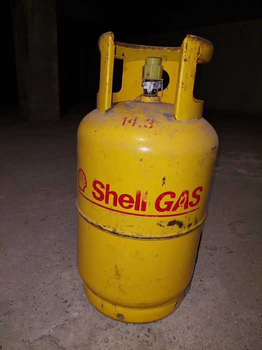 Бутилка за газ от Шел