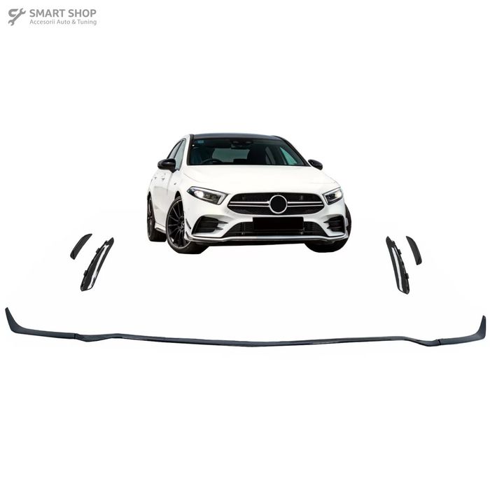 Lip Bara Fata Mercedes A-Class W177 V177 Sport-Line / A35 (2018-2022)