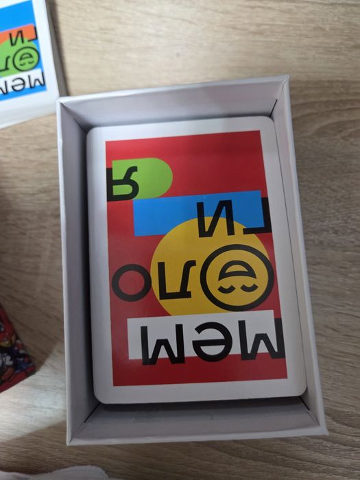 Настольная игра мемо