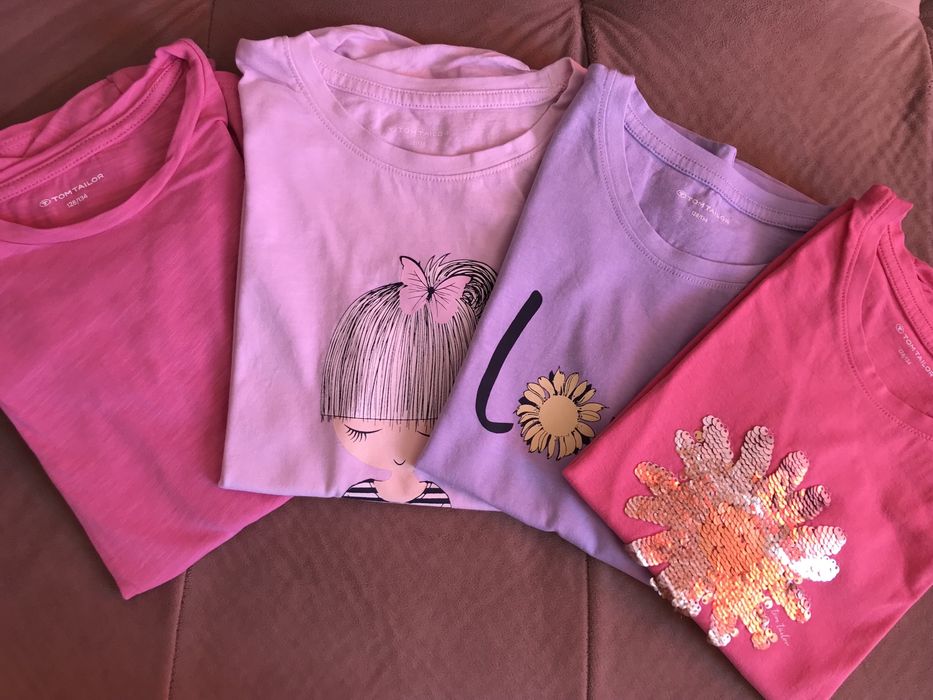 Том Тейлър блузки, 128-134 см.