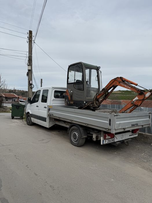 Услуги с мини багер и самосвал до 3,5 тона - Гр. Русе