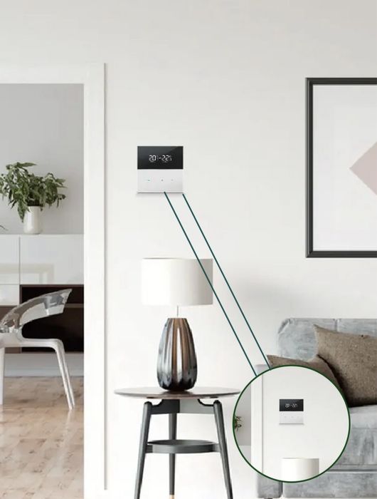 Комнатный термостат , датчик ( для водяного тёплого пола)