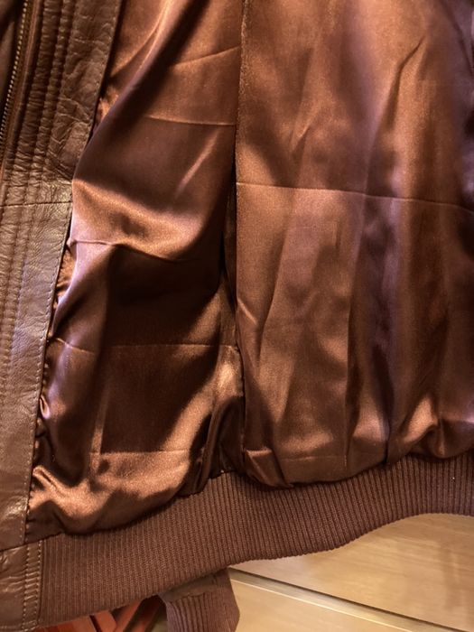 Geaca piele naturala, Bershka
