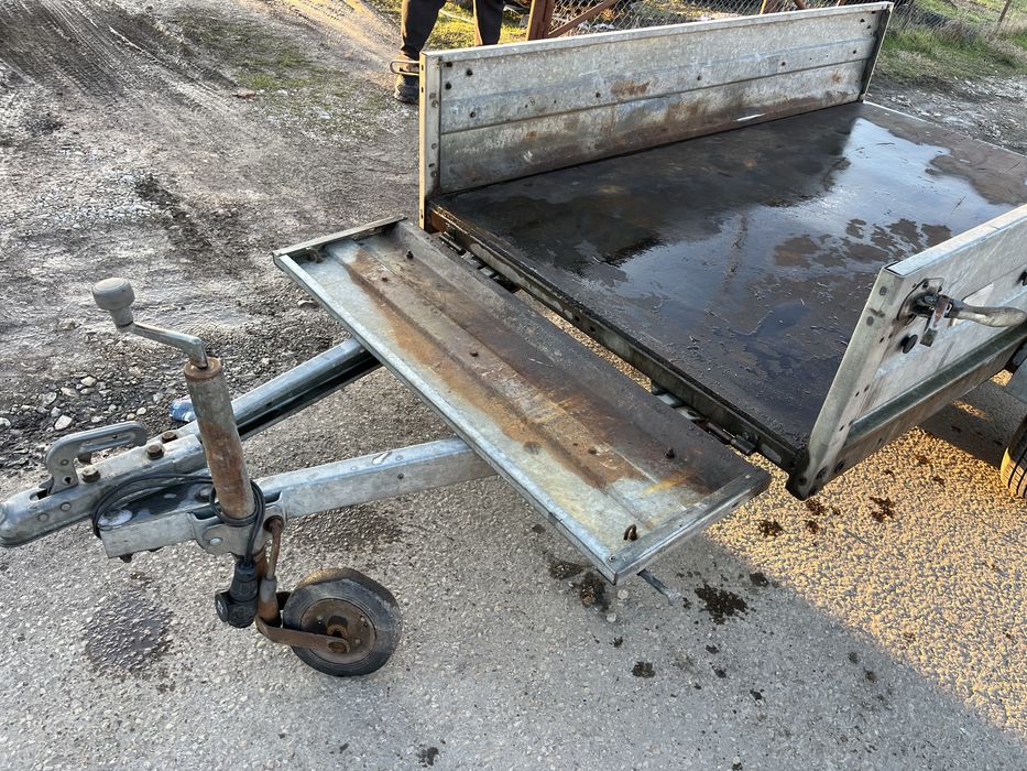 Немско Туристическо Ремарке 750кг. 2.10х1.10 Внос Германия