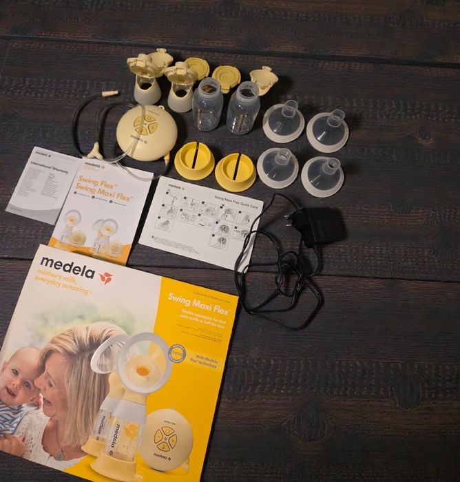 Pompă de sân dublă electrică Swing Maxi Flex de la 1500 lei la 500 lei