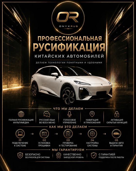 Русификация китайских авто!