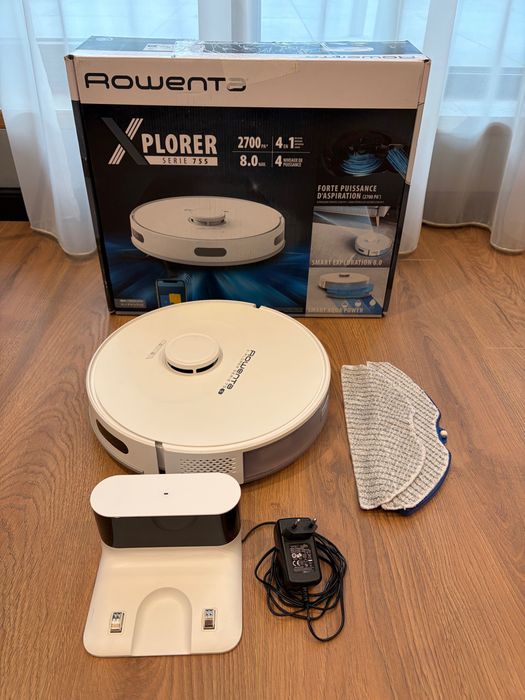 Робот прахосмукачка Rowenta X-Plorer S75S модел: RR8577WH