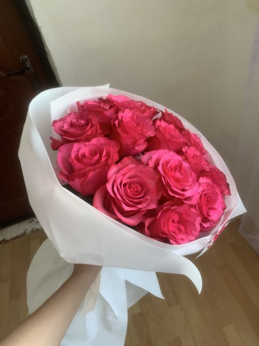 Букет роз 15 шт от