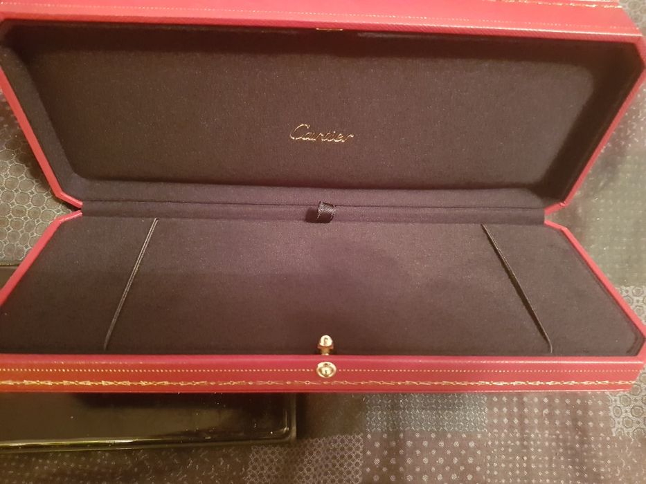 Cartier кутия за бижу колие медальон ланец