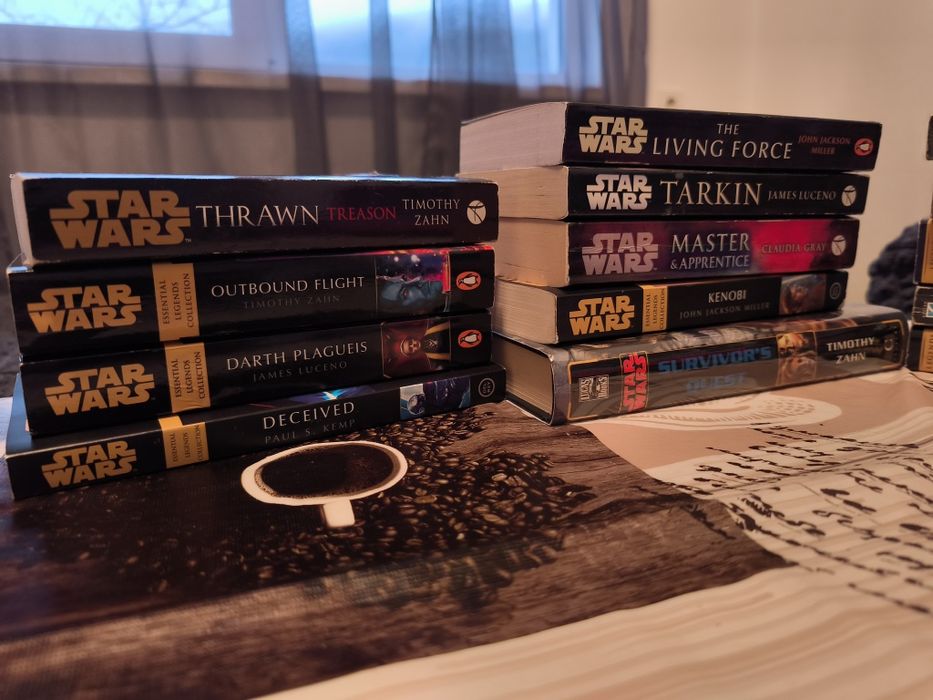 Книги на английски; Star Wars; Jedi; The Force; Dark Side; Thrawn;