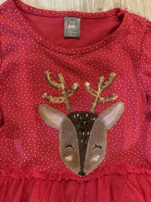 Детски рокли с елза, елен