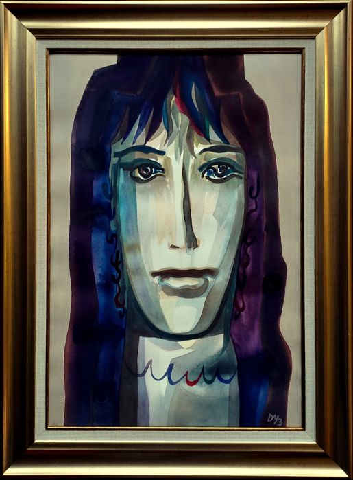 Дечко Узунов, живописен портрет из цикъл "Българка"