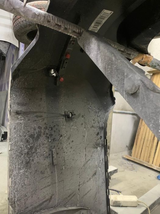 Бампер BMW F10 задний оригинал