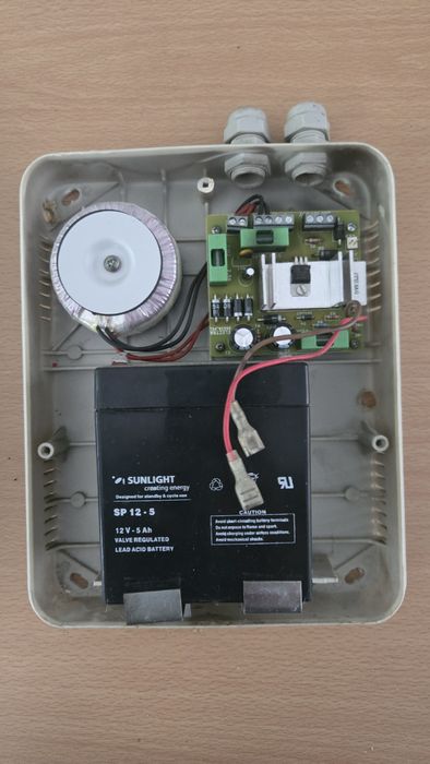 Interfon +sursa de  alimentare Electra