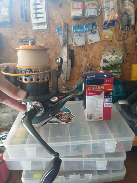 Коплект голяма макара +корда ролка