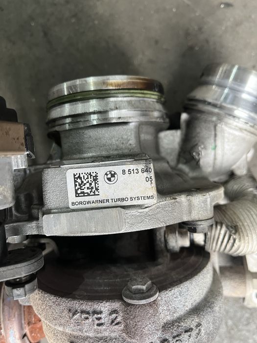 Турбо бмв 1.8д 150 Б47д20а ( turbo bmw 1.8d 150hp B47D20A )